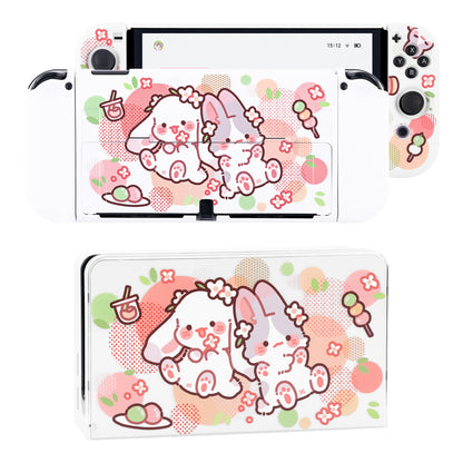 Switch OLED Case - Blossom Bunnies