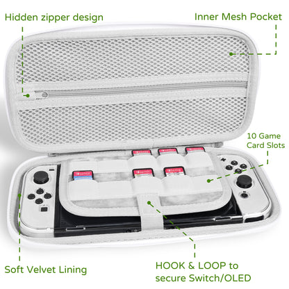 Carrying Case - Cute Panda (For both switch Oled & switch)