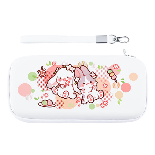 Carrying Case -Blossom Bunnies(For both switch Oled & switch)