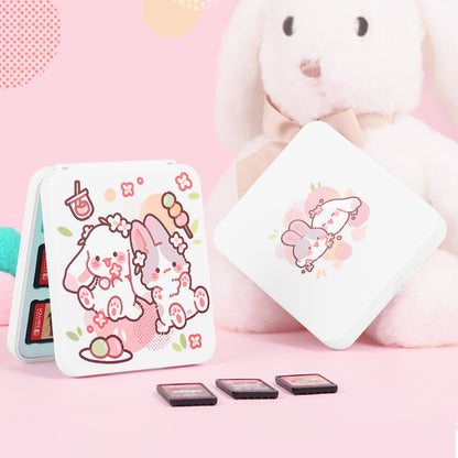 Game Card Case -   Blossom Bunnies