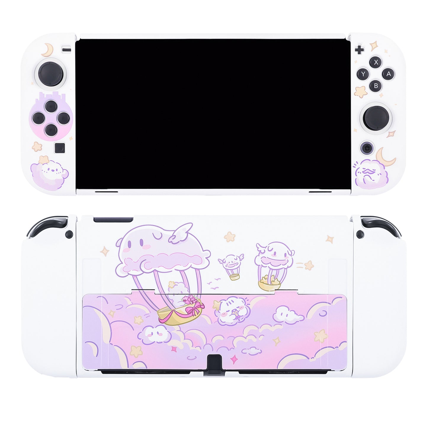 Switch OLED Case - Clouds