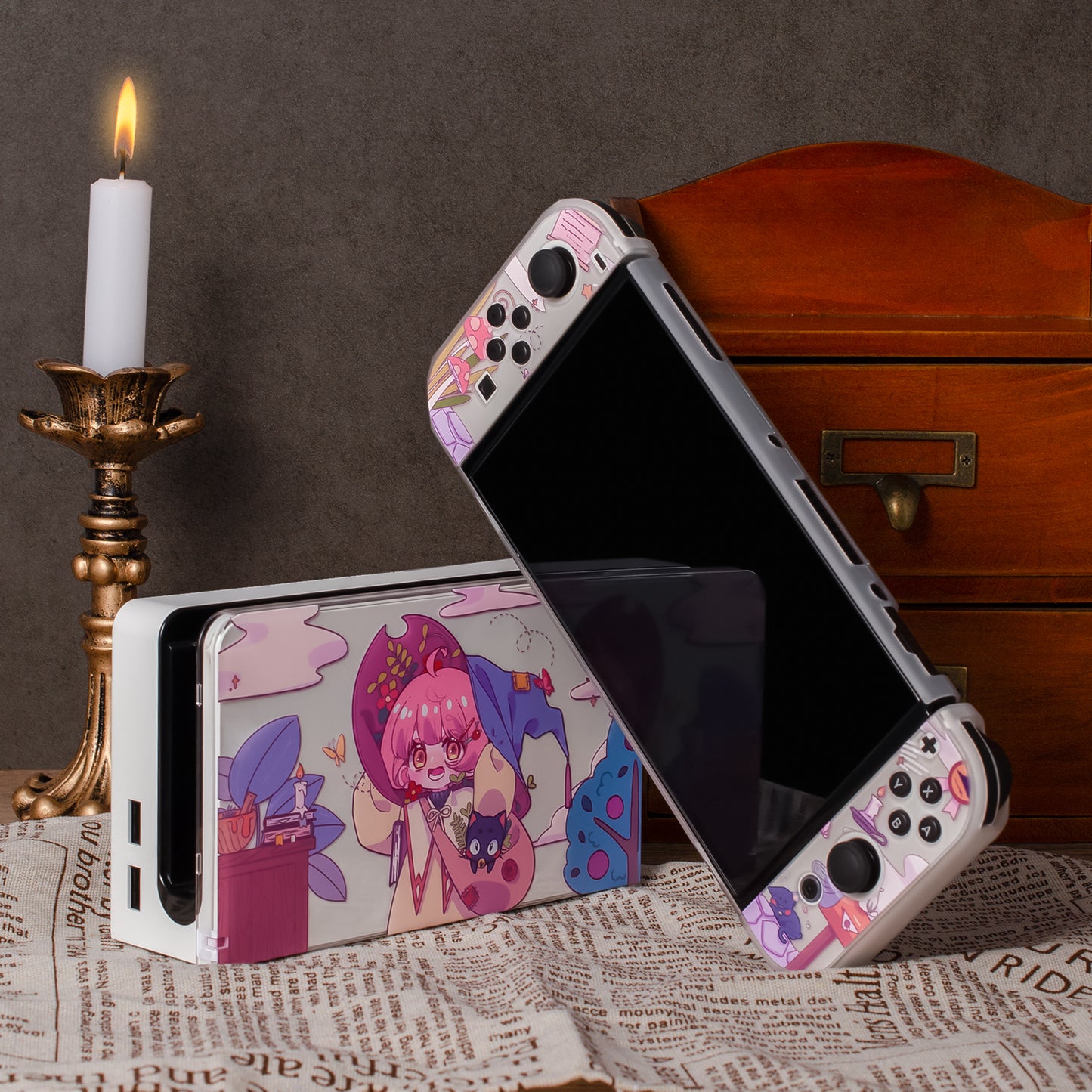 Switch OLED Case - Magic Girl