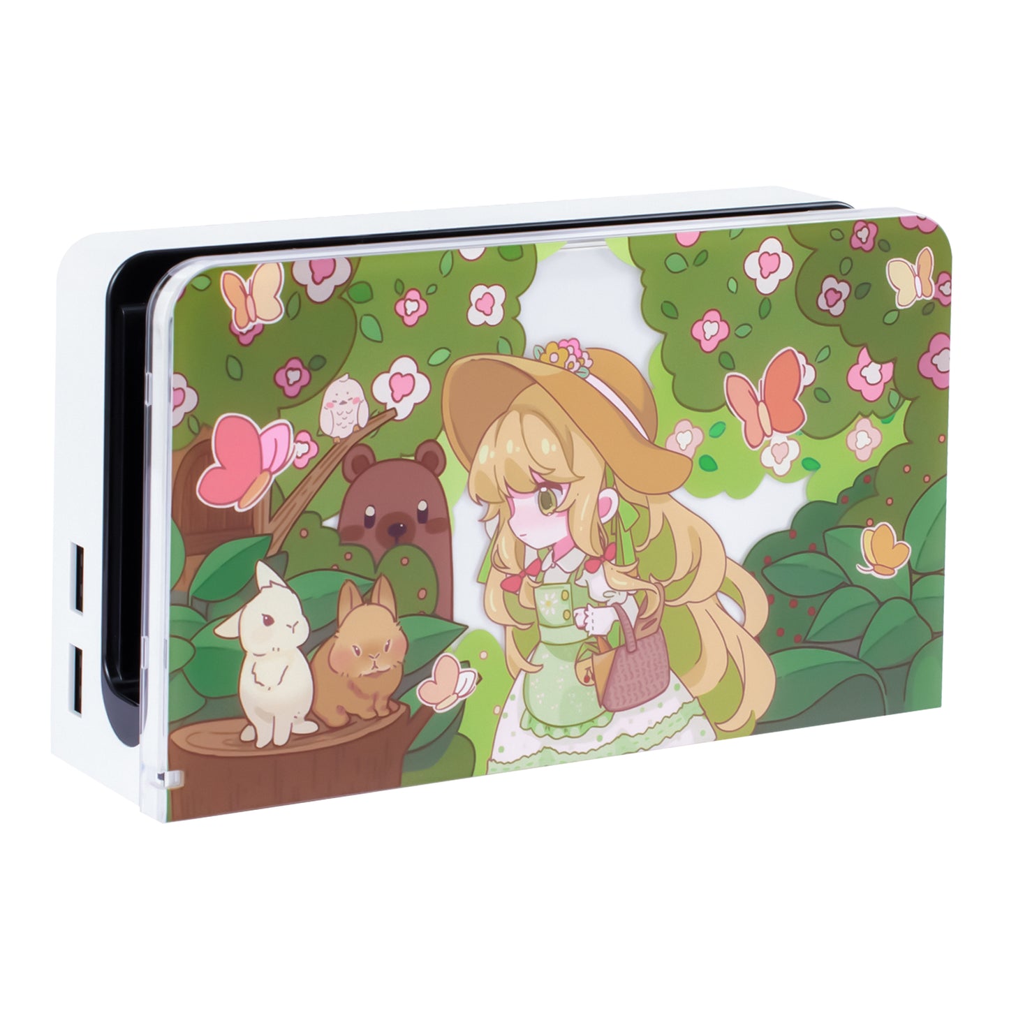 Switch OLED Case - Forest Girl