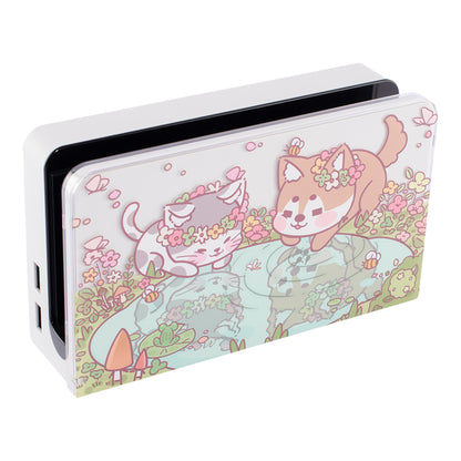 Switch OLED Case - Spring Day